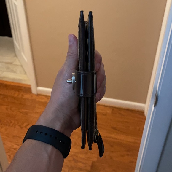 Brown Coach wallet. Used once or twice. - Picture 2 of 4